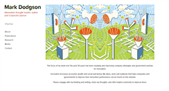 Desktop Screenshot of markdodgson.org