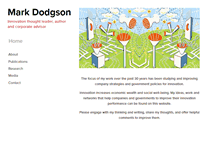 Tablet Screenshot of markdodgson.org